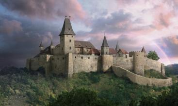 What Csejte Castle looked like back then
