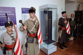 Gyorgy Thury's longsword is on display at Kanizsai Castle where he was also a captain (Facebook)